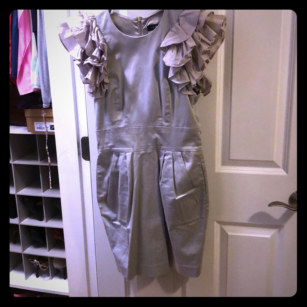 French connection gray dress